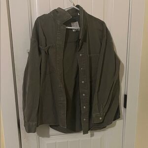 Full Tilt Sage Green Shirt